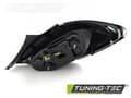 Miniatyrbillede 2 af 5: Baglygter OPEL CORSA D 3D 04 06-14 SORT LED STRIMPE