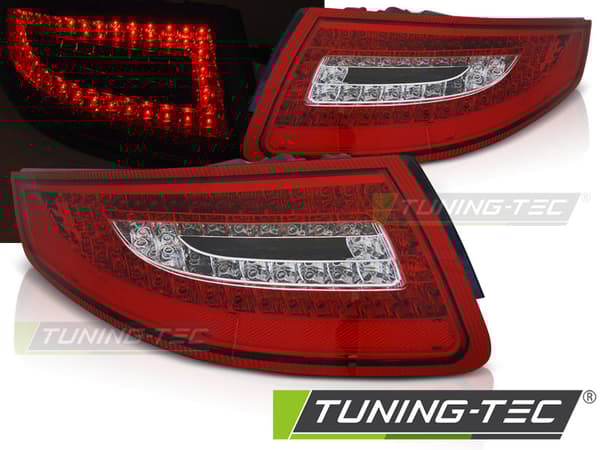 Bakljus PORSCHE 911 997 04-09 RÖD KLAR LED