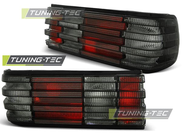 Takavalot MERCEDES S-Klasse W126 82-93 PUNAINEN SAVU