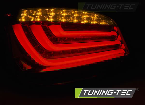 Baglygter BMW E60 07 03-02 07 RØD SMOKE LED STRIB