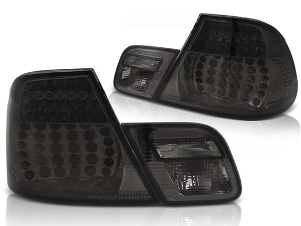 Baklyktor BMW E46 04 03-06 COUPE SMOKE LED