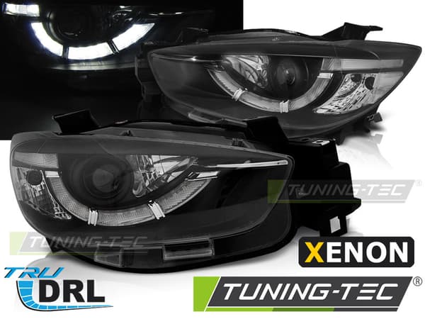 Forlygter Xenon MAZDA CX5 11-15 SORT DRL
