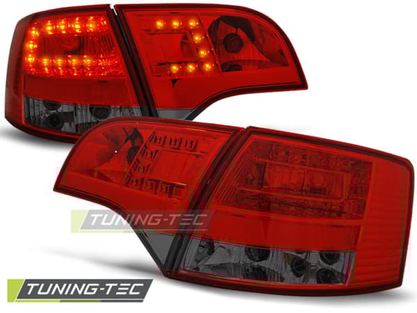 Bakljus AUDI A4 B7 11 04-03 08 AVANT RÖKIGT RÖTT LED