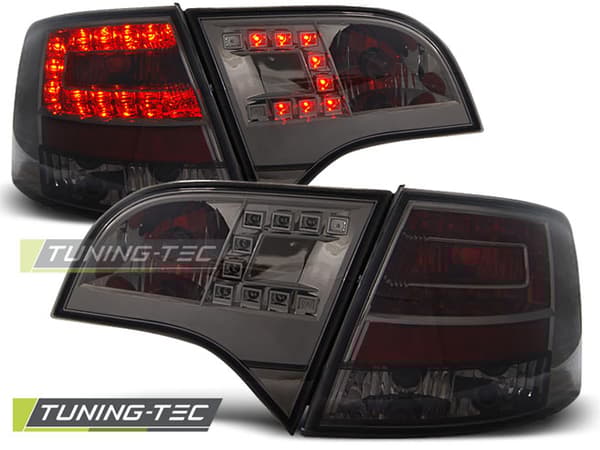 Baklyktor AUDI A4 B7 11 04-03 08 AVANT SMOKE LED
