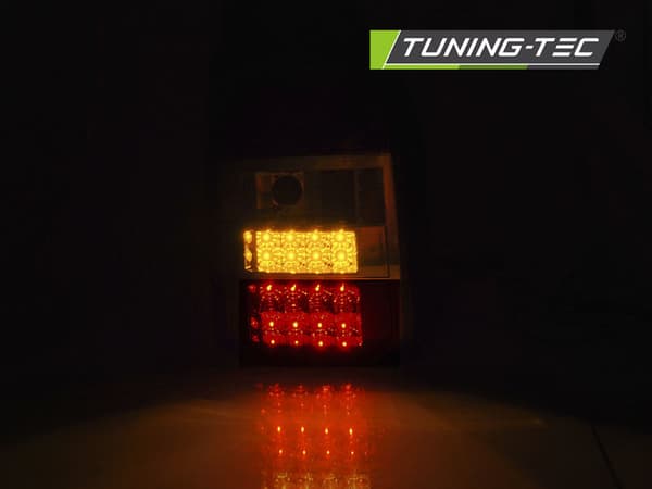 Baglygter VW T5 04 03-09 RØD KLAR LED TRANSPORTER
