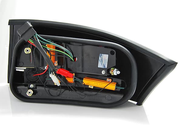 Baklyktor AUDI TT 8N 99-06 RÖD KLAR LED