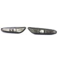 Miniatyrbillede 4 af 8: Sideblink - BMW E81 E82 E87 E88 E90 E91 E92 E93 X1 - sort - røgsort
