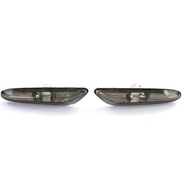 Sideblink - BMW E81 E82 E87 E88 E90 E91 E92 E93 X1 - sort - røgsort