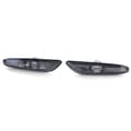 Miniatyrbillede 2 af 8: Sideblink - BMW E81 E82 E87 E88 E90 E91 E92 E93 X1 - sort - røgsort