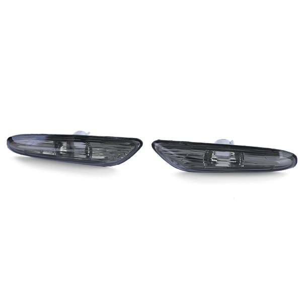 Sideblink - BMW E81 E82 E87 E88 E90 E91 E92 E93 X1 - sort - røgsort