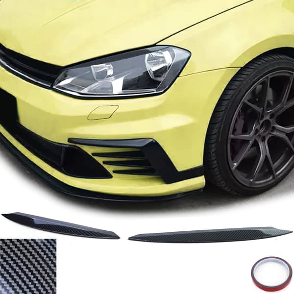Ajovalot peittävät evil eye -hiilenvärisen ilmeen VW Golf 7 5G 13-21 -malliin