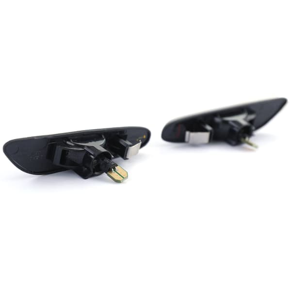 LED sidoblinkers - BMW E81 E82 E87 E88 E92 E93 X1 E84 - Rök/svart - Registreringsfri