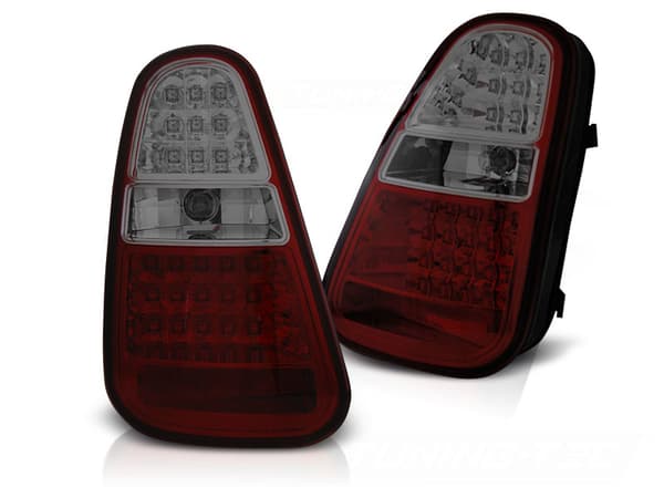 Baglygter MINI COOPER R50 /R52 /R53 04-06 RED SMOKE