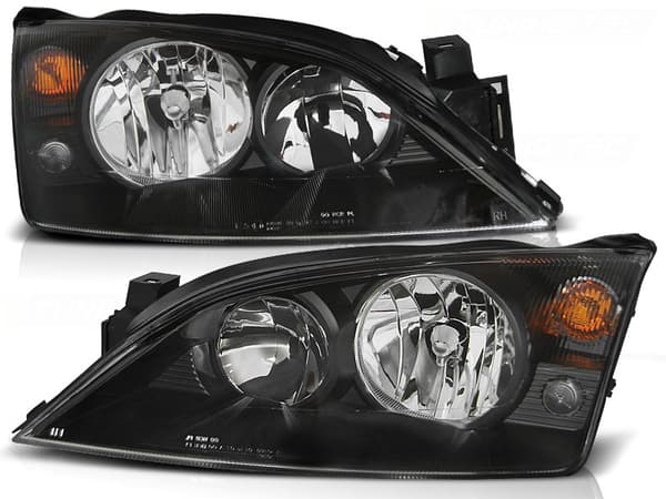 Forlygter FORD MONDEO MK3 09 00-05 07 SORT