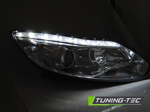 Strålkastare FORD FOCUS MK3 11- 10.14 LED KROM