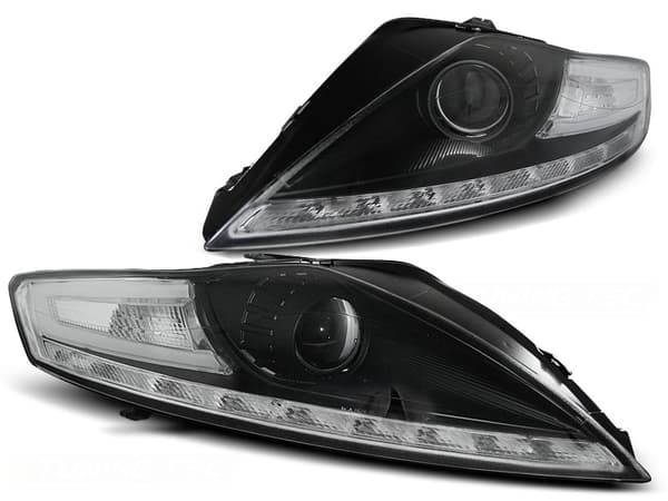 Forlygter med Parkeringslys FORD MONDEO 07 07-11 10 SORT