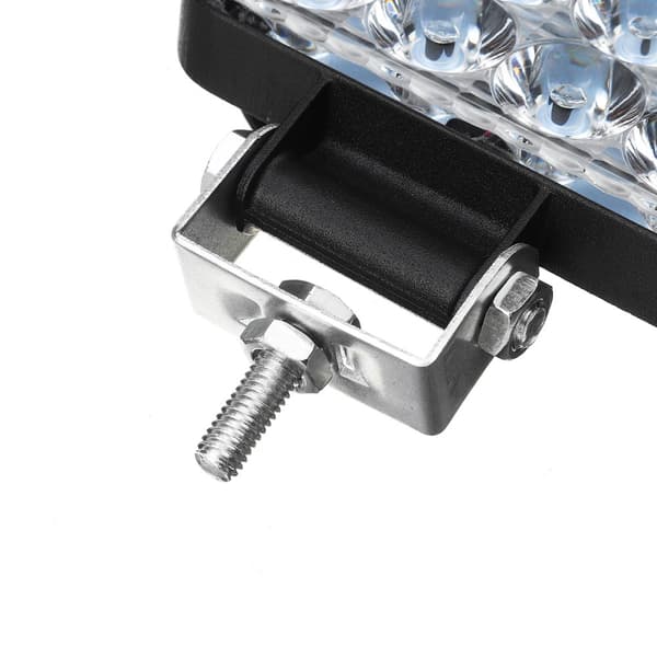 1 STK 48W LED Car Work Light Bar 12V/24V Truck SUV 4WD Off Road Flood Spot Light, Firkantet