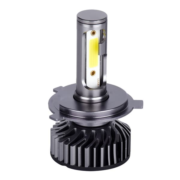 2st 12V COB LED bilstrålkastare Glödlampor Ljusa Modifierad LED-billjus, Typ: H4