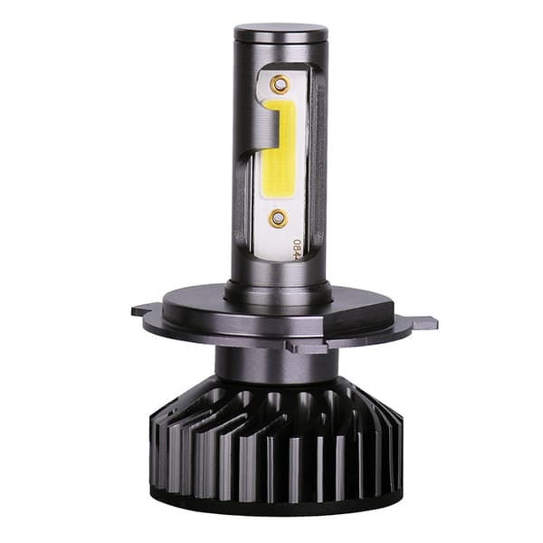 2st 12V COB LED bilstrålkastare Glödlampor Ljusa Modifierad LED-billjus, Typ: H4