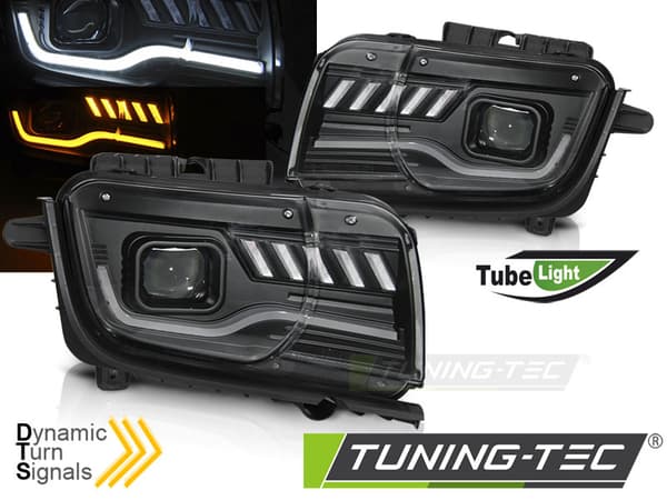 Forlygter CHEVROLET CAMARO 09-13 TUBE BLACK