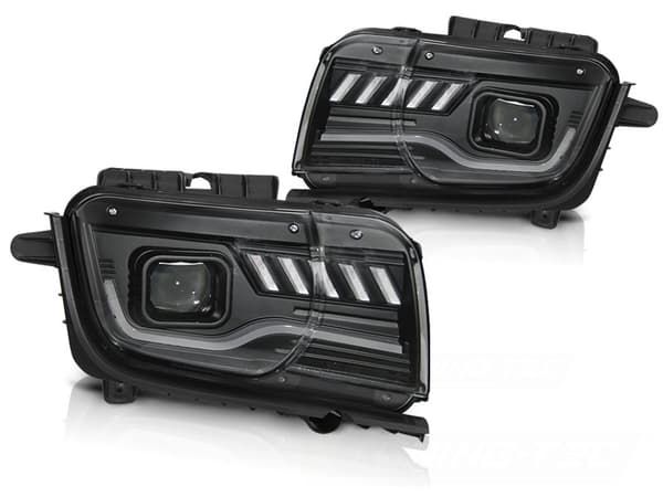 Forlygter CHEVROLET CAMARO 09-13 TUBE BLACK