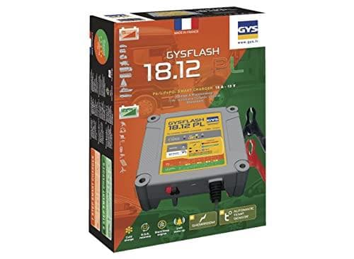 GYS FLASH 18.12 PL 026926 automatisk oplader 12 V 18 A (026926)