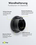 Pikkukuva 4 / 6: Goobay-seinäteline tyypin 2 latauskaapelin sähköautoon (61141)