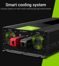 Pikkukuva 2 / 6: GREEN CELL 12V| Jänniteauton invertteri 12V - 220V/230V, 3000W (jatkuva) Modifioitu siniaalto