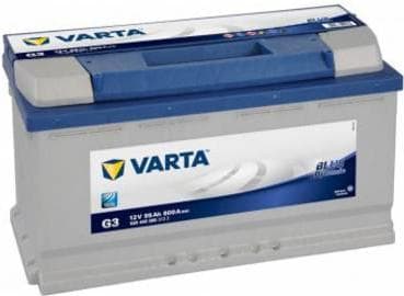 Varta Blue Dynamic G3 bilbatteri 12 V 95 Ah ETN 595 402 080 T1 celle layout 0 (595402080 3132)