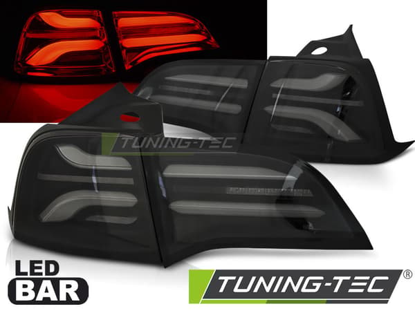 Bakljus TESLA MODELL 3 17- röksvart LED