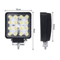 Miniatyrbild 2 av 4: XMTECH 4X 48W LED Light Bar Offroad Lights Beam LED Arbetsljus Fordon 12V 24V IP67 För JEEP SUV