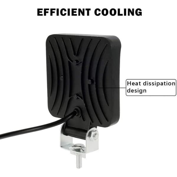 4 x 12V 24V LED-arbetsljus 16 LED-arbetsljus 48W, IP67 vattentät djup off-road arbetsljus för A111