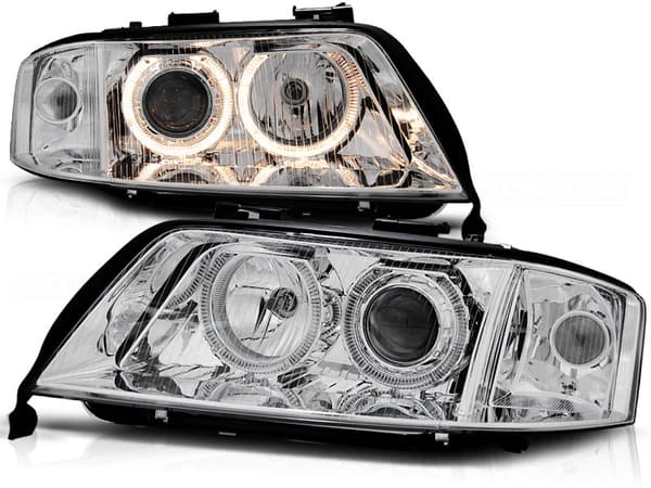 Audi A6 06 01-05 04 Xenon-valot ANGEL EYES KROMI