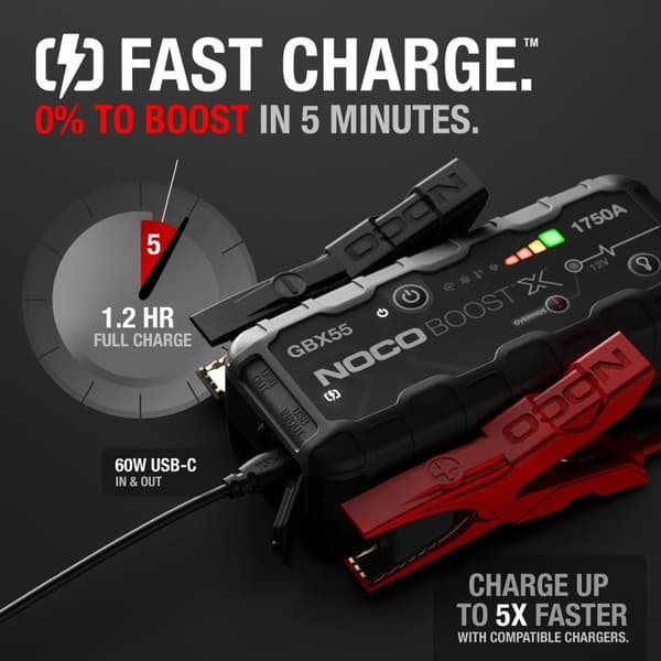 Noco Genius GBX55 Start Booster 1750A UltraSafe