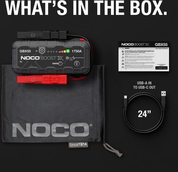 Noco Genius GBX55 Start Booster 1750A UltraSafe