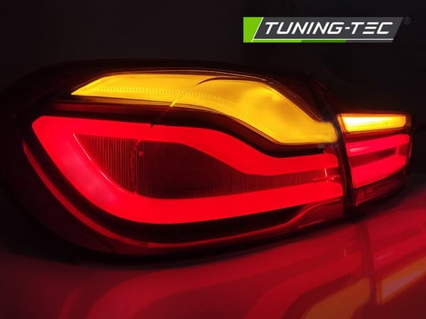 Baklyktor BMW F32/ F33/ F36 2013-2016 - LED - rökt röd