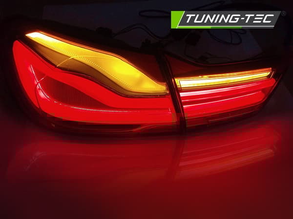 Baklyktor BMW F32/ F33/ F36 2013-2016 - LED - rökt röd