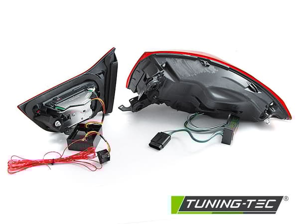 Baklyktor BMW F32/ F33/ F36 2013-2016 - LED - rökt röd
