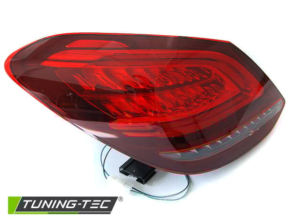 Baglygter MERCEDES C-klasse W205 sedan 2014-2018 - LED - rød hvid