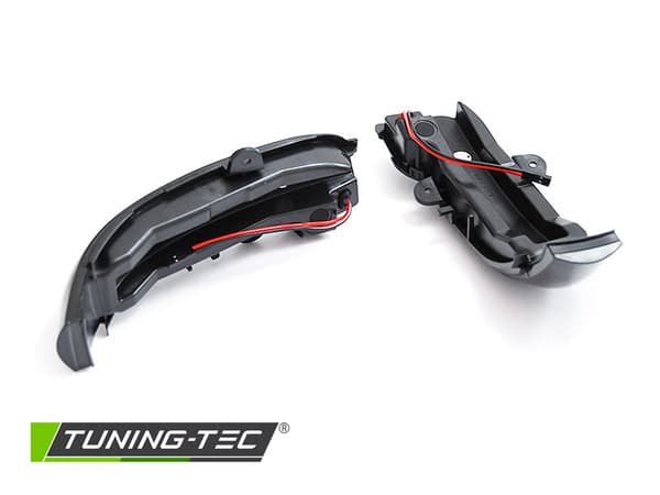 Sidospegelsblinkers MERCEDES C-klass sedan, t-modell, sport coupe 2000-2007 - LED smoke
