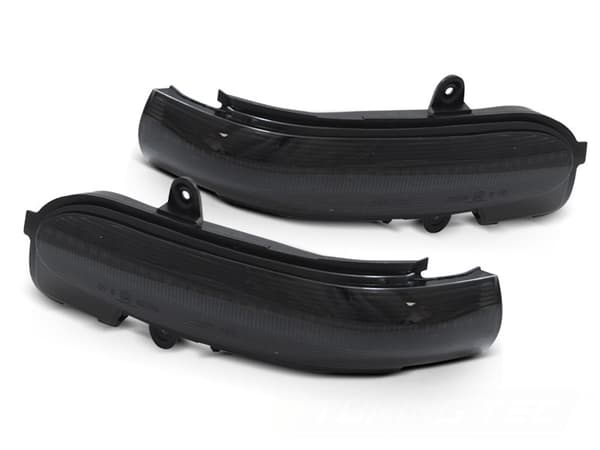 Sidospegelsblinkers MERCEDES C-klass sedan, t-modell, sport coupe 2000-2007 - LED smoke