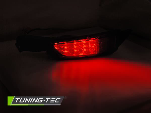 Dimljus FORD FIESTA MK7 halvkombi 2008-2016 - LED - rökrött