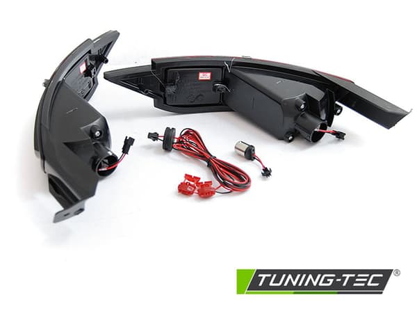 Dimljus FORD FIESTA MK7 halvkombi 2008-2016 - LED - rökrött