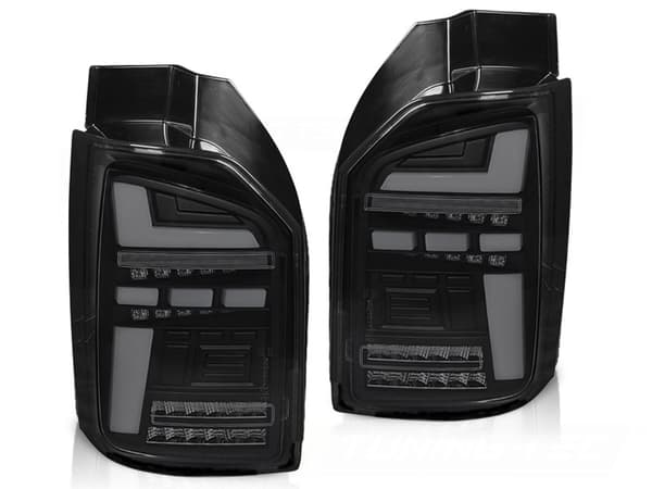 Baglygter til VW T6,T6.1 2015-2021 - LED OEM - sort røg