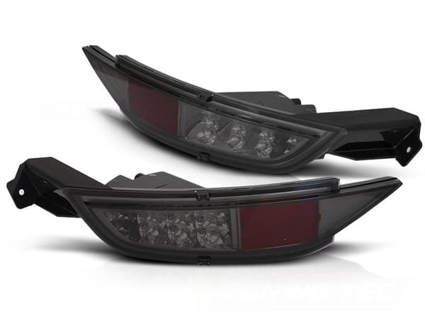 Dimljus FORD FIESTA MK7 halvkombi 2008-2016 - LED - rökk