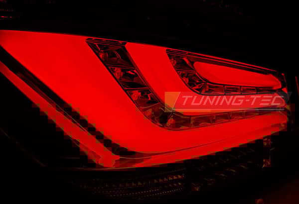 Bakljus BMW E60 03 07-12 09 SVART LED-STRIPE