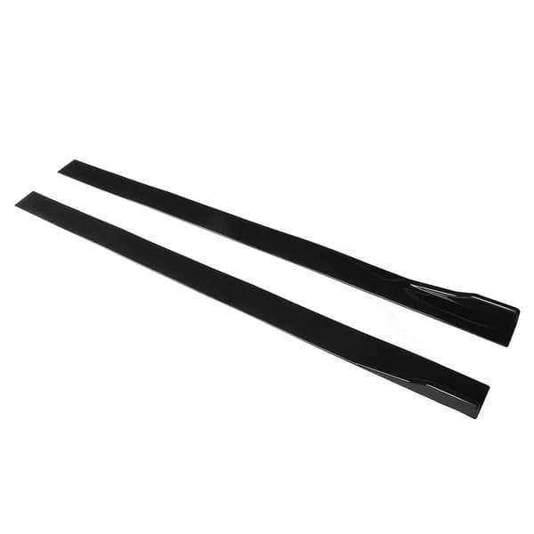 Universal 2m sidokjolar Rocker Splitters Diffuser Winglet Wings För BMW F30 F80 M3 F82 M4 3-serie 320i 325i 330i