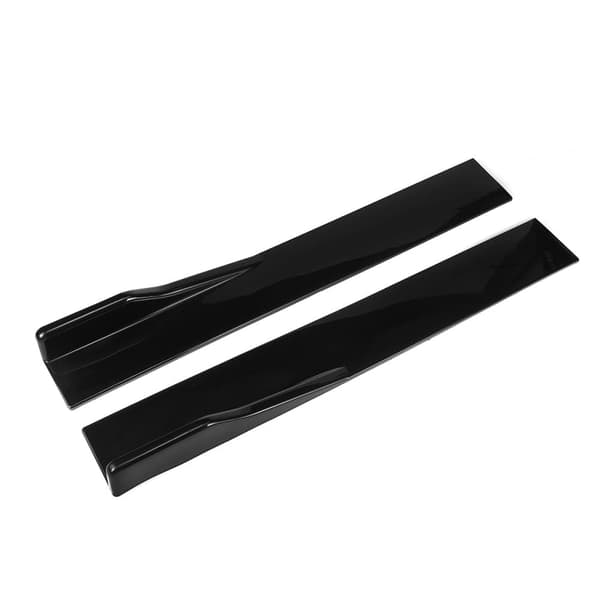 Universal 2m sidokjolar Rocker Splitters Diffuser Winglet Wings För BMW F30 F80 M3 F82 M4 3-serie 320i 325i 330i