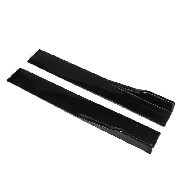 Universal 2m sidokjolar Rocker Splitters Diffuser Winglet Wings För BMW F30 F80 M3 F82 M4 3-serie 320i 325i 330i