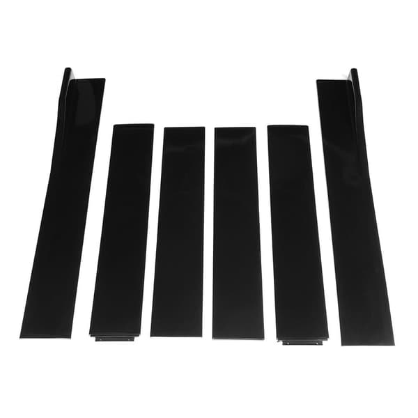 Universal 2m sidokjolar Rocker Splitters Diffuser Winglet Wings För BMW F30 F80 M3 F82 M4 3-serie 320i 325i 330i